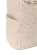 Woman Gray Patterned Backpack | Derimod Woman Gray Patterned Backpack | Derimod