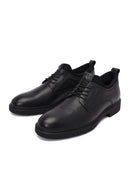 Male Black Lace-up Leather Casual Shoes | Derimod Male Black Lace-up Leather Casual Shoes | Derimod