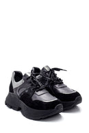Kadın Deri Süet Deyatlı Sneaker | Derimod Kadın Deri Süet Deyatlı Sneaker | Derimod