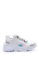 Women's Silver Detailed Sneaker | Derimod Women's Silver Detailed Sneaker | Derimod