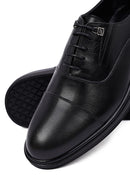 Derimod Fly Male Black Lace-Up Leather Casual Shoes | Derimod Derimod Fly Male Black Lace-Up Leather Casual Shoes | Derimod