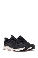 Skechers Kadın Siyah Glide Bağcıklı Kalın Tabanlı Kumaş Sneaker | Derimod Skechers Kadın Siyah Glide Bağcıklı Kalın Tabanlı Kumaş Sneaker | Derimod