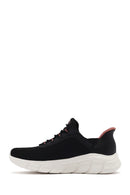 Skechers Kadın Siyah Bobs B Flex - Fan Fav Kalın Tabanlı Kumaş Sneaker | Derimod Skechers Kadın Siyah Bobs B Flex - Fan Fav Kalın Tabanlı Kumaş Sneaker | Derimod