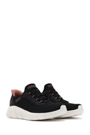 Skechers Kadın Siyah Bobs B Flex - Fan Fav Kalın Tabanlı Kumaş Sneaker | Derimod Skechers Kadın Siyah Bobs B Flex - Fan Fav Kalın Tabanlı Kumaş Sneaker | Derimod