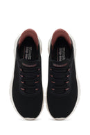 Skechers Kadın Siyah Bobs B Flex - Fan Fav Kalın Tabanlı Kumaş Sneaker | Derimod Skechers Kadın Siyah Bobs B Flex - Fan Fav Kalın Tabanlı Kumaş Sneaker | Derimod