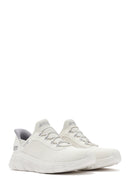 Skechers Kadın Beyaz Bobs B Flex - Fan Fav Kalın Tabanlı Kumaş Sneaker | Derimod Skechers Kadın Beyaz Bobs B Flex - Fan Fav Kalın Tabanlı Kumaş Sneaker | Derimod