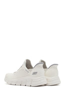 Skechers Kadın Beyaz Bobs B Flex - Fan Fav Kalın Tabanlı Kumaş Sneaker | Derimod Skechers Kadın Beyaz Bobs B Flex - Fan Fav Kalın Tabanlı Kumaş Sneaker | Derimod