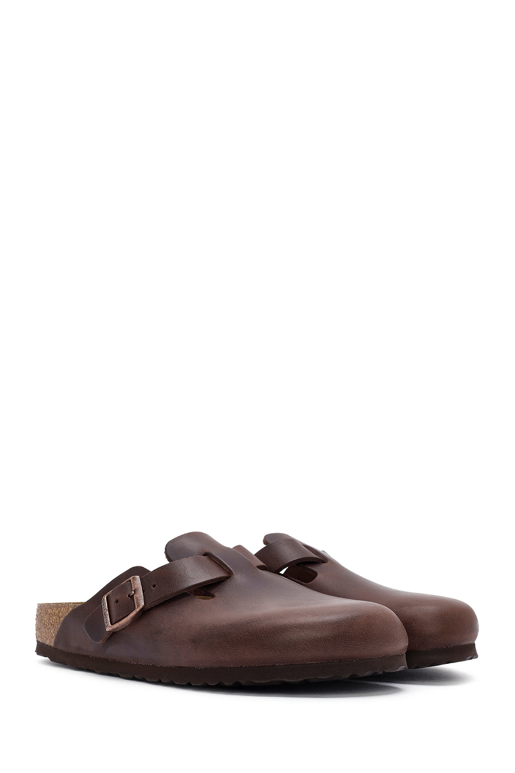 Birkenstock Erkek Kahverengi Boston Nubuk Deri Terlik
