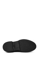 Male Black Lace-Up Thick-Soled Leather Casual Shoes | Derimod Male Black Lace-Up Thick-Soled Leather Casual Shoes | Derimod