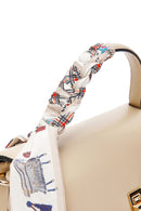 Women's Beige Long Strap Classic Handbag | Derimod Women's Beige Long Strap Classic Handbag | Derimod