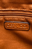 Men's Tan Long Strap Briefcase | Derimod Men's Tan Long Strap Briefcase | Derimod