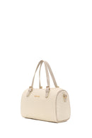 Woman Cream Long-Strap Knitted Shoulder Bag | Derimod Woman Cream Long-Strap Knitted Shoulder Bag | Derimod