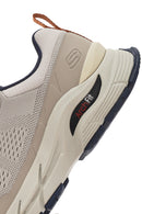 Skechers Erkek Bej Arch Fit Baxter Pendroy Bağcıklı Sneaker | Derimod Skechers Erkek Bej Arch Fit Baxter Pendroy Bağcıklı Sneaker | Derimod