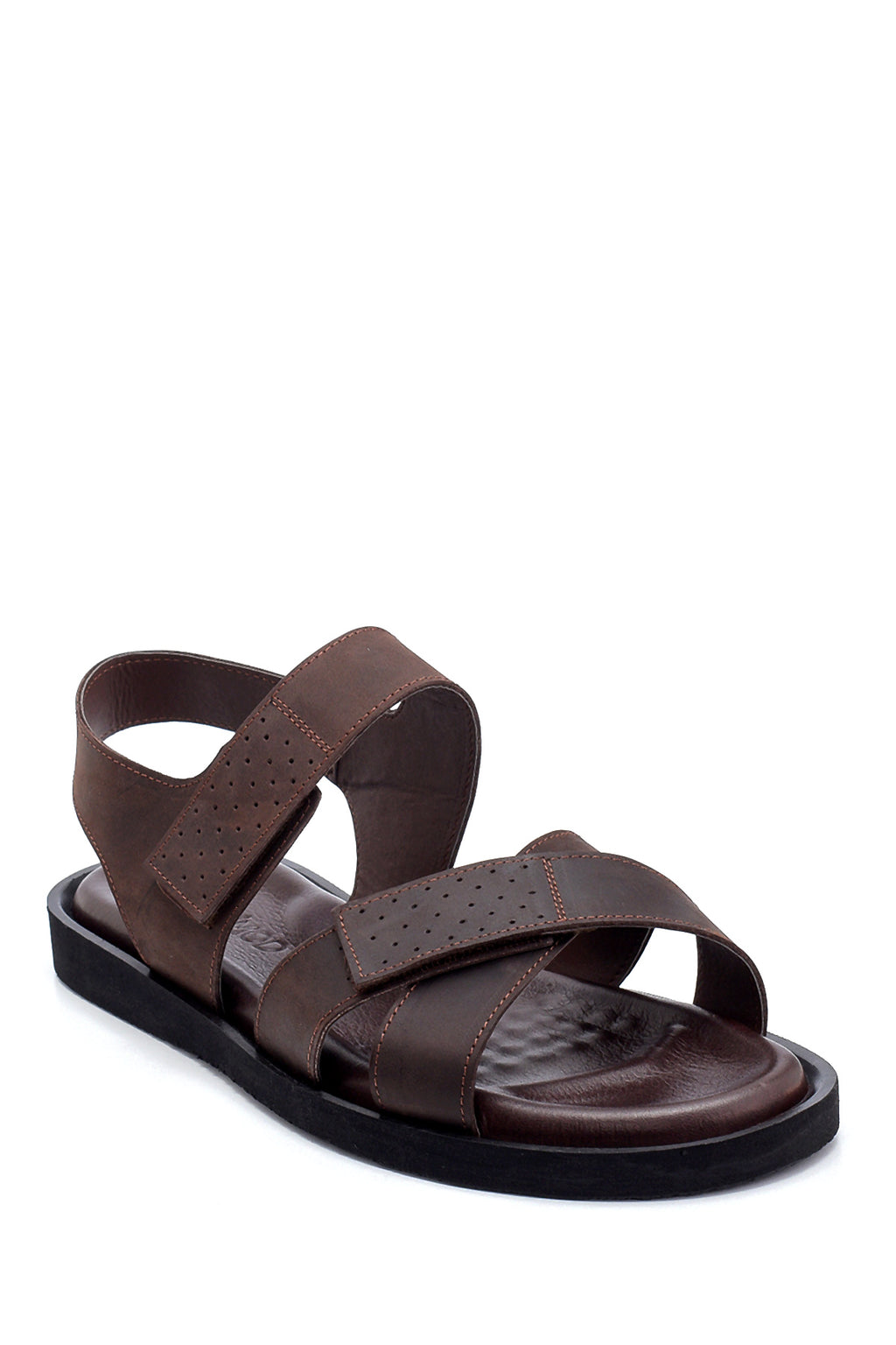 Erkek Nubuk Bantlı Sandalet