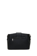 Women's Black Long Strap Crossbody Bag | Derimod Women's Black Long Strap Crossbody Bag | Derimod