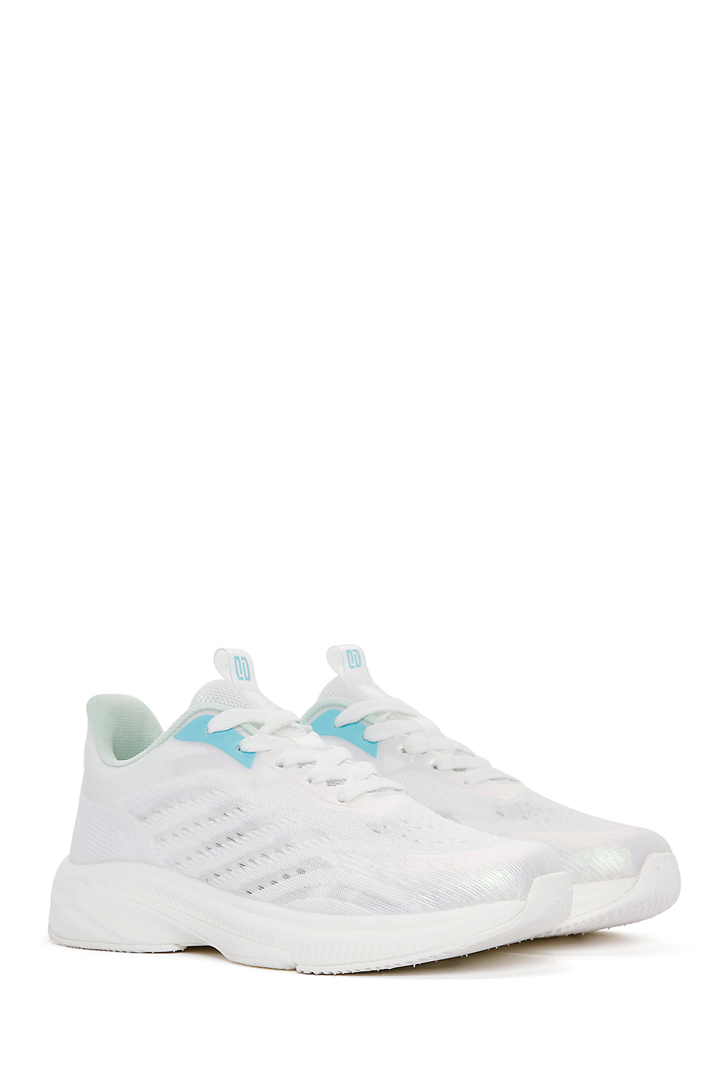 Derimod Zero Kadın Beyaz Bağcıklı Kalın Tabanlı Spor Sneaker