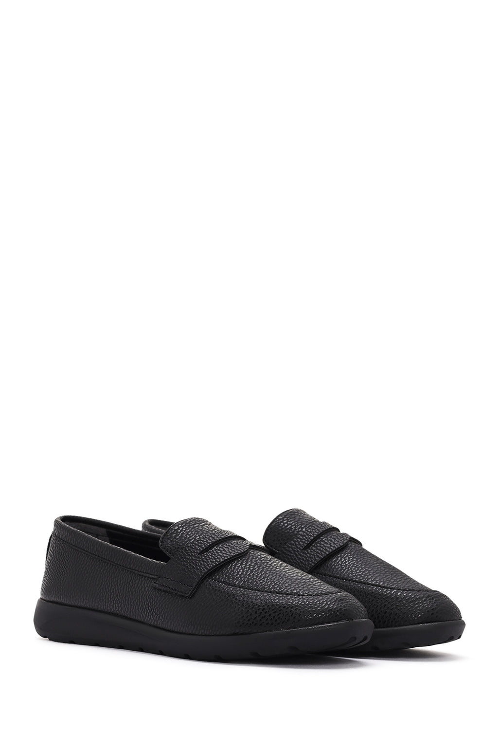 Kadın Siyah Maskülen Loafer