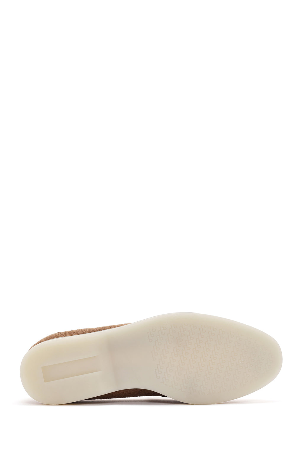Kadın Taba Püsküllü Süet Maskülen Loafer