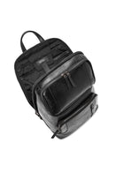 Men's Black Leather Backpack | Derimod Men's Black Leather Backpack | Derimod