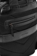 Men's Black Leather Backpack | Derimod Men's Black Leather Backpack | Derimod