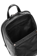 Men's Black Leather Backpack | Derimod Men's Black Leather Backpack | Derimod
