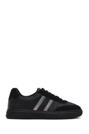 Kadın Siyah Bağcıklı Kalın Tabanlı Sneaker | Derimod Kadın Siyah Bağcıklı Kalın Tabanlı Sneaker | Derimod