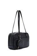 Women's Black Quilted Handbag | Derimod Women's Black Quilted Handbag | Derimod