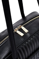 Women's Black Quilted Handbag | Derimod Women's Black Quilted Handbag | Derimod