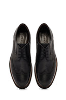 Men's Black Lace Up Leather Casual Shoes | Derimod Men's Black Lace Up Leather Casual Shoes | Derimod