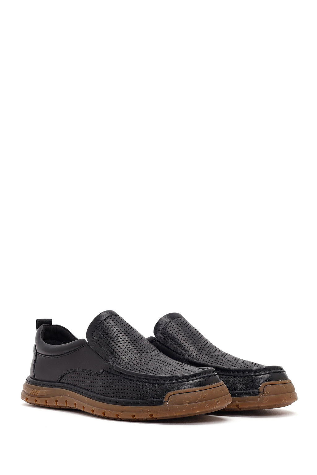 Derimod Fly Erkek Siyah Deri Casual Loafer