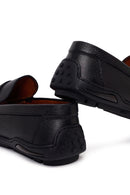 Erkek Siyah Deri Casual Loafer | Derimod Erkek Siyah Deri Casual Loafer | Derimod