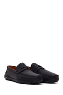 Erkek Siyah Deri Casual Loafer | Derimod Erkek Siyah Deri Casual Loafer | Derimod