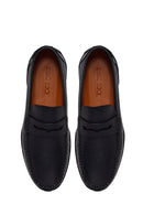 Erkek Siyah Deri Casual Loafer | Derimod Erkek Siyah Deri Casual Loafer | Derimod