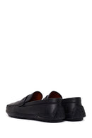 Erkek Siyah Deri Casual Loafer | Derimod Erkek Siyah Deri Casual Loafer | Derimod