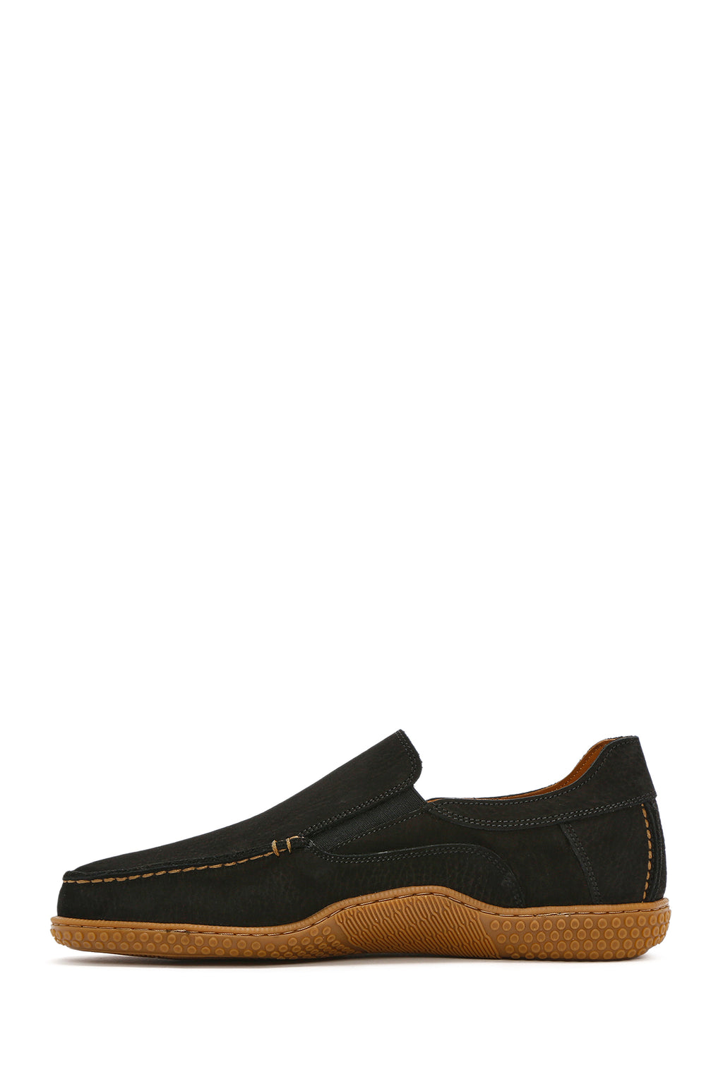 Erkek Siyah Nubuk Deri Comfort Loafer
