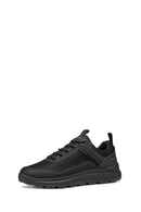 Geox Erkek Siyah U Spherıca 4X4 B Abx A - Text+ Bağcıklı Kalın Tabanlı Kumaş Sneaker | Derimod Geox Erkek Siyah U Spherıca 4X4 B Abx A - Text+ Bağcıklı Kalın Tabanlı Kumaş Sneaker | Derimod