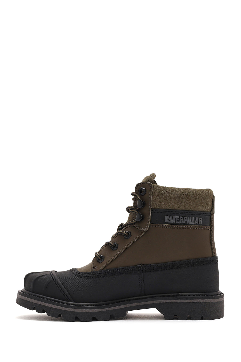 Caterpillar Erkek Yeşil Colorado Galosh Wp Bağcıklı Deri Postal Bot