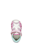 Geox Baby Girl White B Sandal Iupidoo A - Synth + Mesh Strappy Fabric Sandal | Derimod Geox Baby Girl White B Sandal Iupidoo A - Synth + Mesh Strappy Fabric Sandal | Derimod
