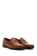 Men's Tan Leather Casual Loafer | Derimod Men's Tan Leather Casual Loafer | Derimod