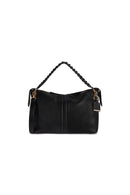 Geox Women's Black Marsila Long Strap Leather Handbag | Derimod Geox Women's Black Marsila Long Strap Leather Handbag | Derimod