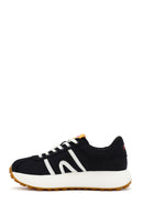 Camper Women's Black Pelotas Athens Lace-Up Sneakers | Derimod Camper Women's Black Pelotas Athens Lace-Up Sneakers | Derimod