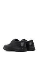Men's Black Lace-up Leather Casual Shoes | Derimod Men's Black Lace-up Leather Casual Shoes | Derimod