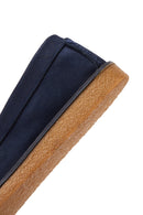 Erkek Lacivert Deri Casual Loafer | Derimod Erkek Lacivert Deri Casual Loafer | Derimod