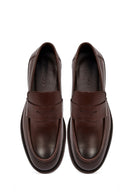 Erkek Kahverengi Deri Klasik Loafer | Derimod Erkek Kahverengi Deri Klasik Loafer | Derimod