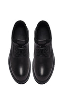 Male Black Lace-up Leather Casual Shoes | Derimod Male Black Lace-up Leather Casual Shoes | Derimod