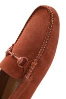 Men's Brown Suede Leather Loafer | Derimod Men's Brown Suede Leather Loafer | Derimod