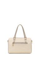 Woman Cream Long-Strap Knitted Shoulder Bag | Derimod Woman Cream Long-Strap Knitted Shoulder Bag | Derimod