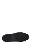 Erkek Siyah Bağcıklı Deri Sneaker | Derimod Erkek Siyah Bağcıklı Deri Sneaker | Derimod