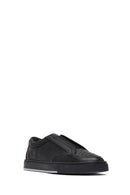 Men's Black Leather Sneaker | Derimod Men's Black Leather Sneaker | Derimod