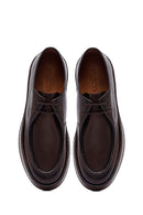 Male Brown Lace-up Leather Casual Shoes | Derimod Male Brown Lace-up Leather Casual Shoes | Derimod